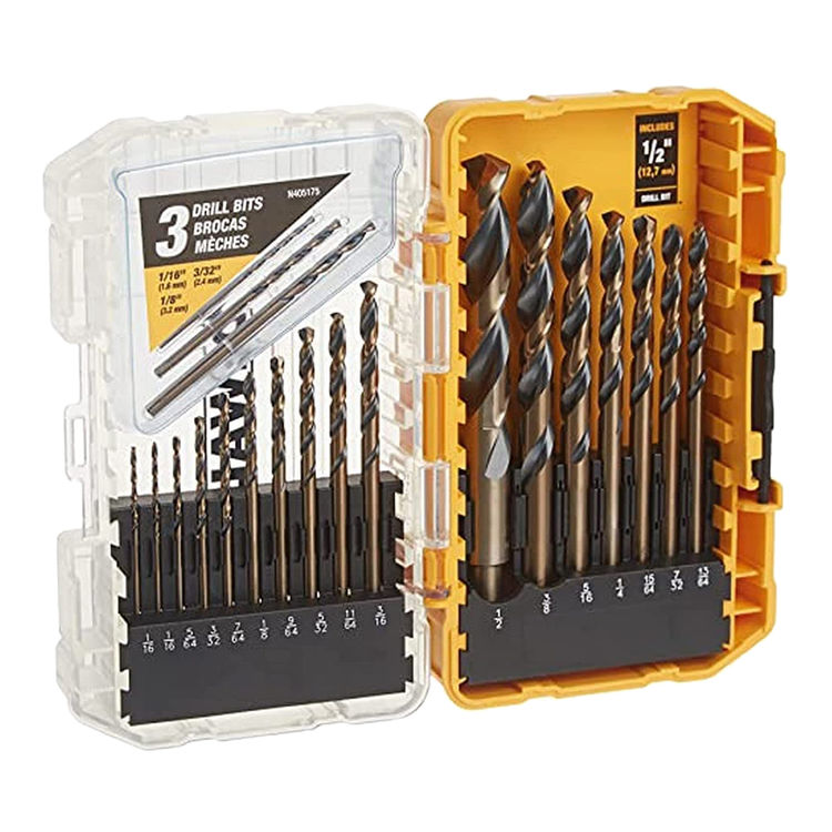 DeWALT DW1177 Black Oxide Drill Bit Set - 20 Pieces