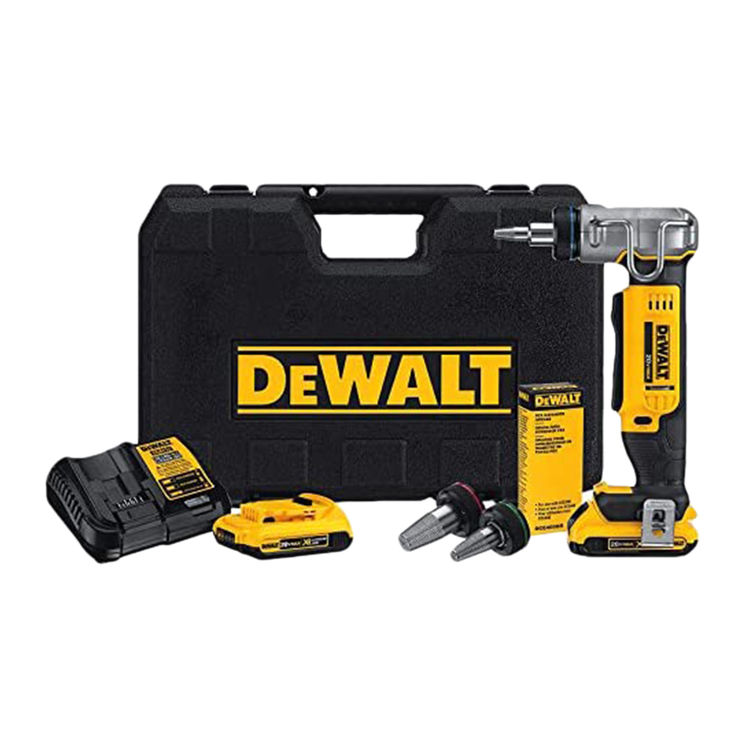 DeWALT DCE400D2 Pex Expansion Tool Kit - 20V