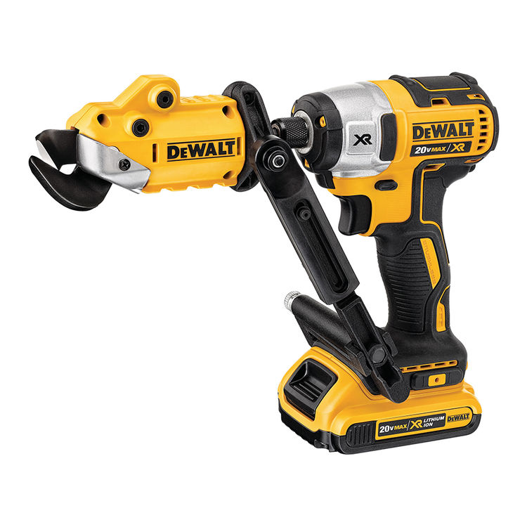 DeWALT DWASHRIR Impact Ready Shears Attachment - 18 Guage