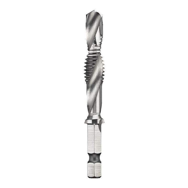 DeWALT DWADTQTR3816 3/8" - 16 UNC 1/4" Capacity Impact Ready Tap and Drill Bit