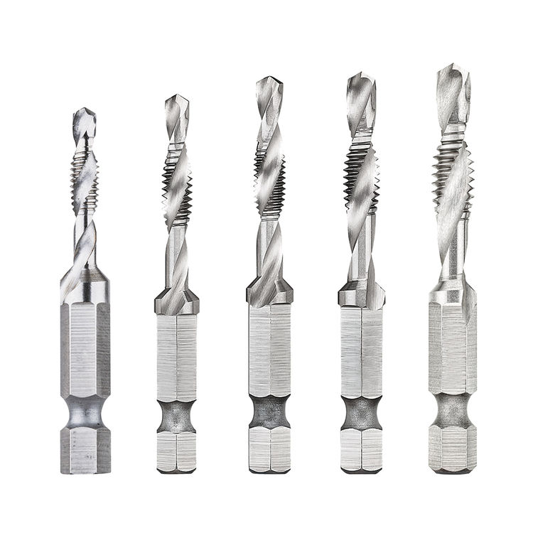 DeWALT DWADTQTR5SET 5 Pieces Tap Drill Bit - 1/4"