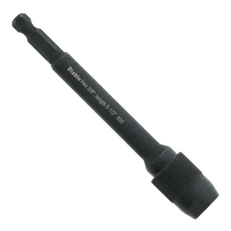 Diablo 5-1/2" x 3/8" Universal Extension with Hex Shank for Handheld Drills - DHS375XT6 
