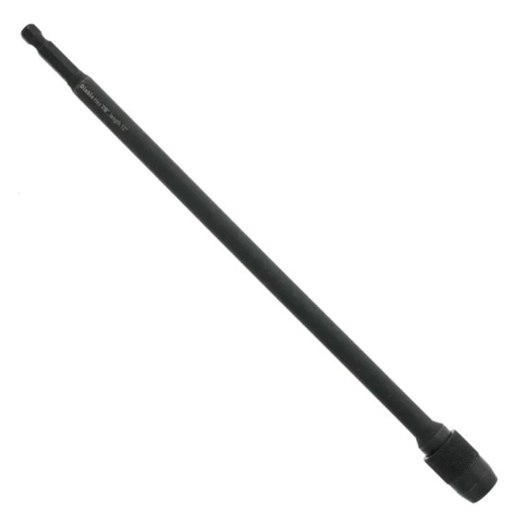 Diablo 12" x 7/16" Universal Extension with Hex Shank for Handheld Drills - DHS500XT12