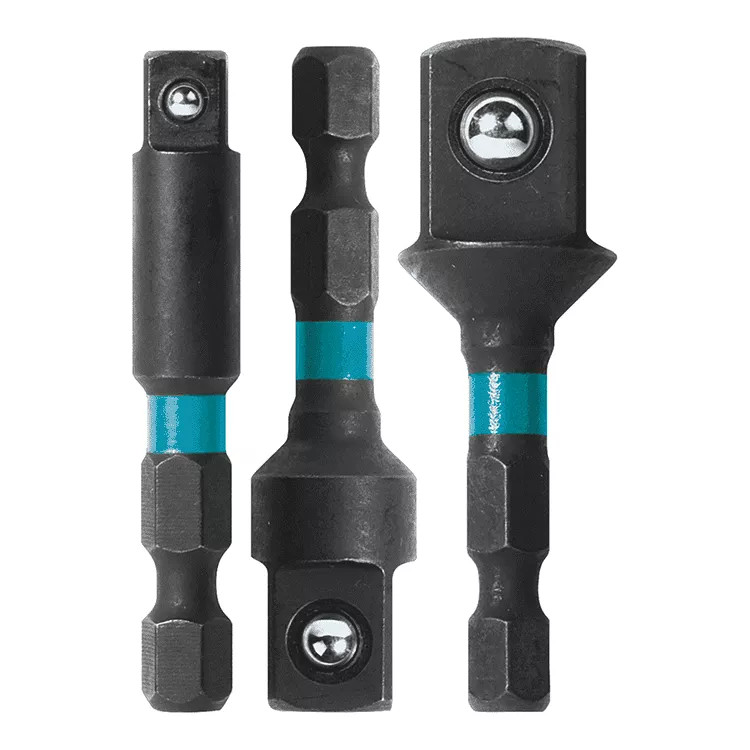 Makita A-97673 ImpactX 3 Pc. 2-Inch Socket Adapter Set