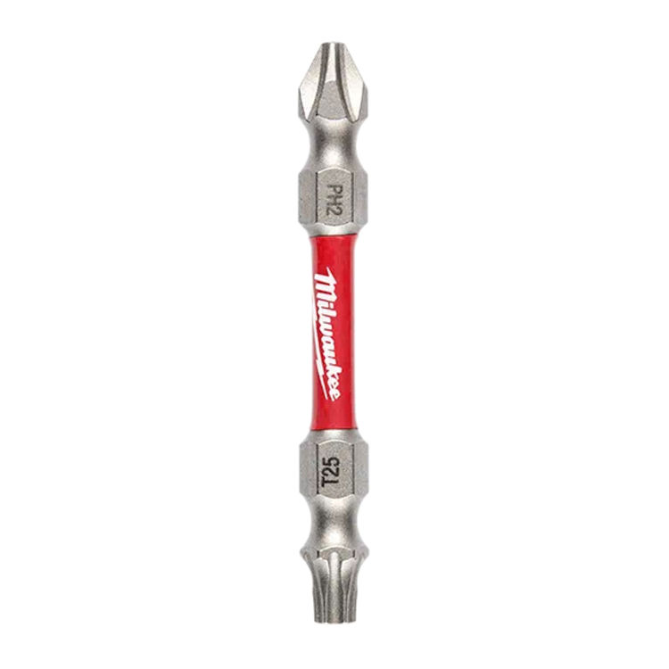 Milwaukee 48-32-4312 Shockwave PH2/T25 Impact Double Ended Bit