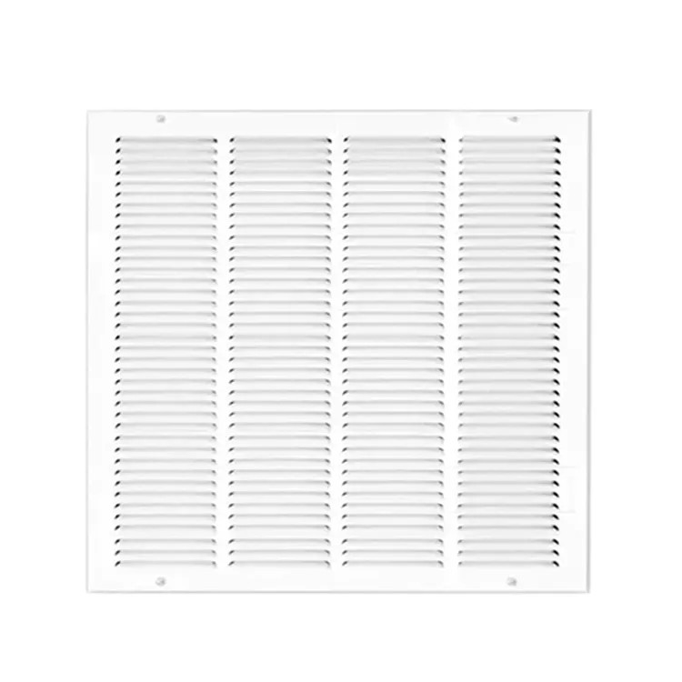 Shoemaker 16" x 12" Return Air Grille with 1/2" Spacing, White - 1050-16X12