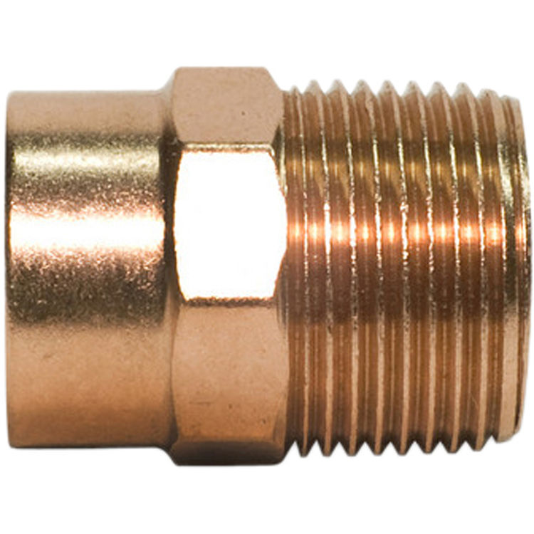 2-1/2" Copper Male Adapter