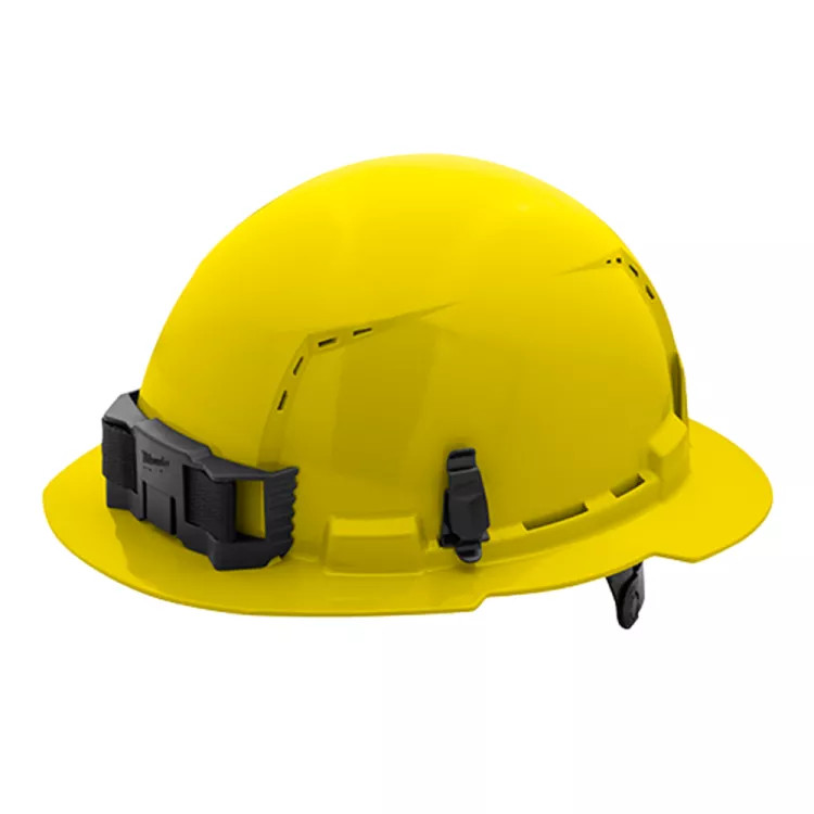 Milwaukee 48-73-1223 Vented Hard Hat with 6pt Ratcheting, Class C, Yellow - Full Brim
