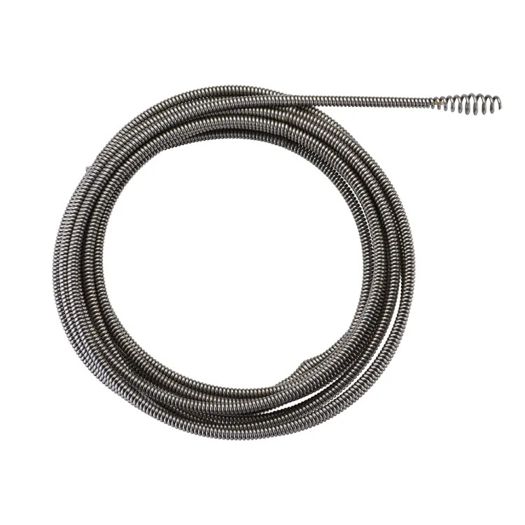 Milwaukee 1/4" x 25' Inner Core Bulb Head Cable with Rustguard for Drain Snake - 48-53-2563