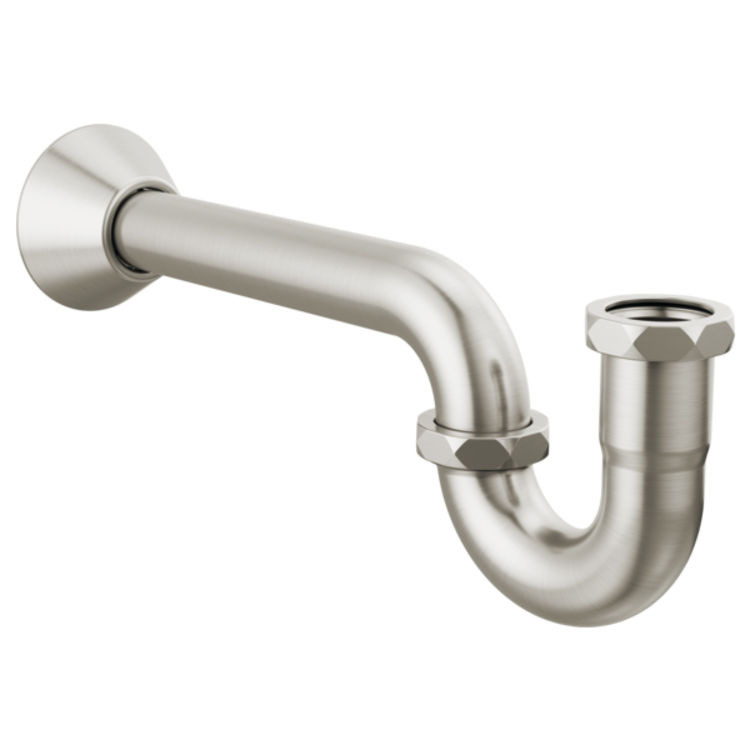 Brizo BT031141-BN P-trap with Flange - Brushed Nickel