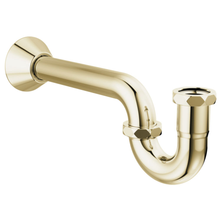 Brizo BT031141-PN P-trap with Flange - Polished Nickel