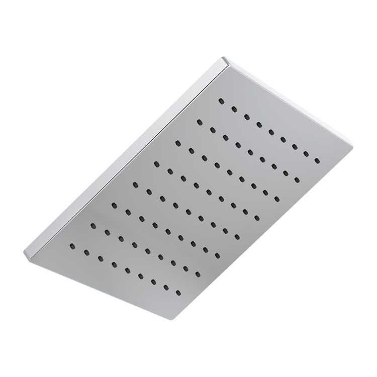 Delta Universal Showering Components - Single-Setting Metal Raincan Shower Head, TouchClean, 1.75 GPM, Lumicoat Chrome - 52159-PR