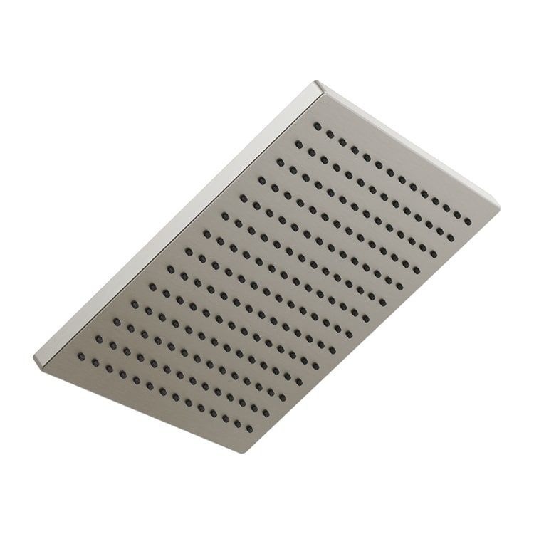 Delta Universal Showering Components - Single-Setting Metal Raincan Shower Head, TouchClean, 2.5 GPM, Lumicoat Stainless - 52159-SS-PR25