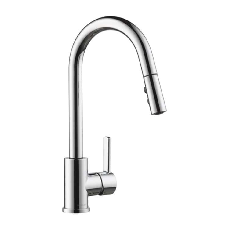 Peerless Precept Single Handle Pull-Down Kitchen Faucet, Chrome - P7946LF