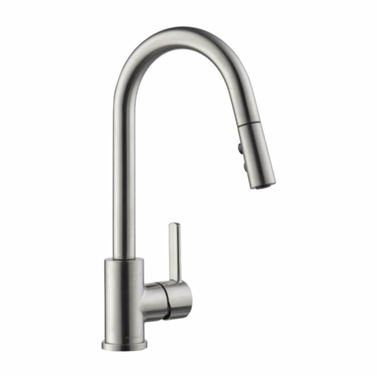 Peerless Precept Single Handle Pull-Down Kitchen Faucet, Stainless - P7946LF-SS