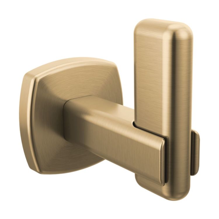 Brizo Allaria Robe Hook, Metal Constructed, Brilliance Luxe Gold - 693467-G