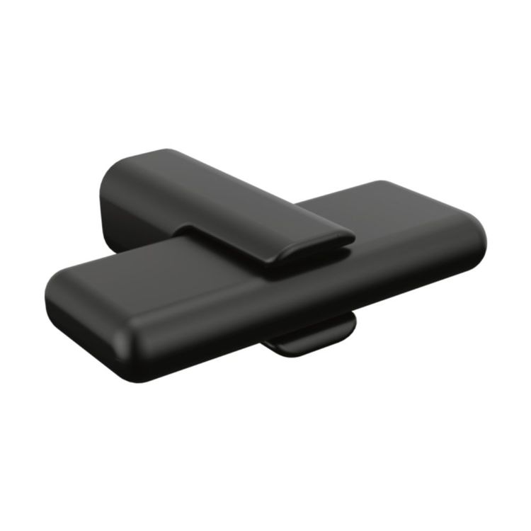 Brizo Allaria Drawer Knob, Metal Construction, Matte Black - 699267-BL