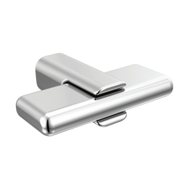 Brizo Allaria Drawer Knob, Metal Construction, Polished Chrome - 699267-PC