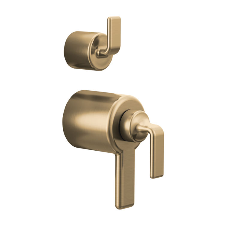 Brizo HL7567-GL Allaria TempAssure Thermostatic Valve Only Trim Handle Kit, Luxe Gold