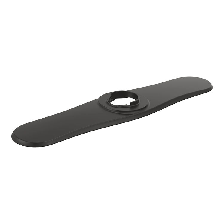 BRIZO RP101659BL Tulham Escutcheon - Matte Black / Black Onyx
