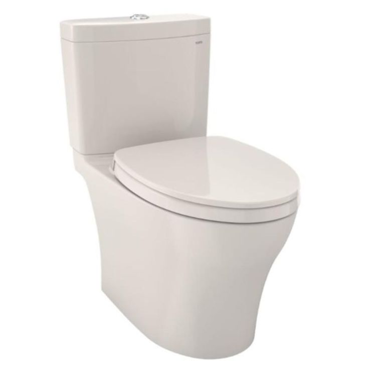 TOTO Aquia IV ADA WASHLET+ Elongated Toilet with Sanagloss, Bone - MS446124CEMFGN#03 