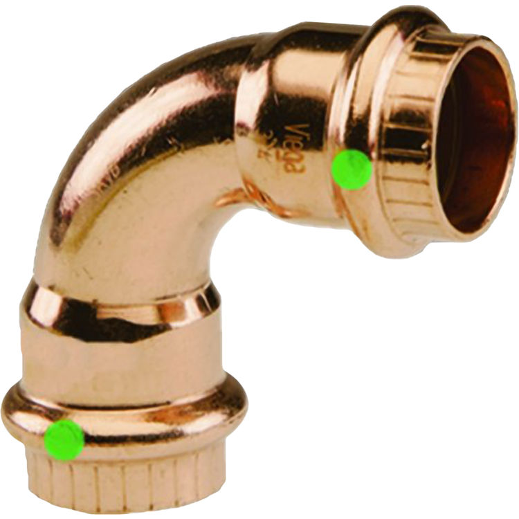 Viega 77327 1" Copper Elbow