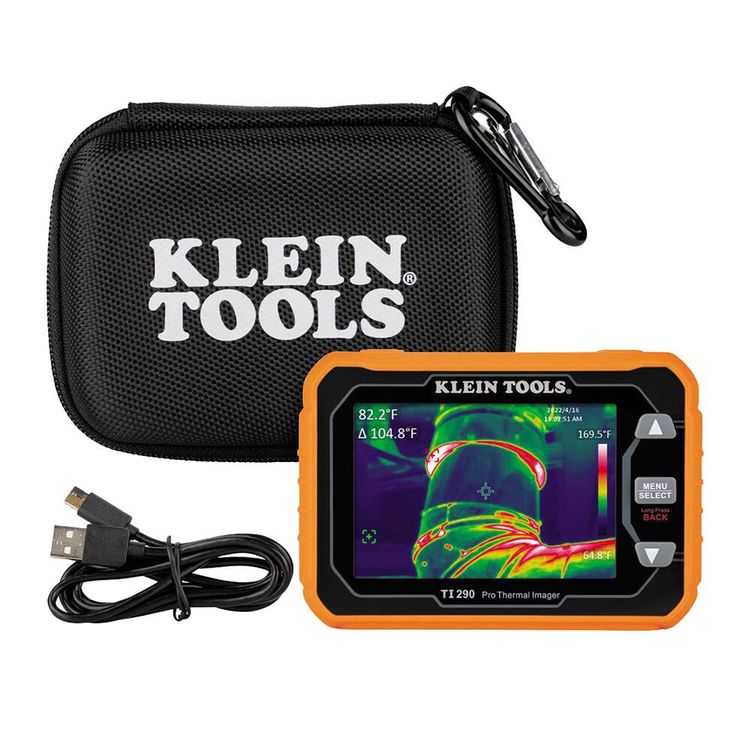 Klein Rechargeable Pro Thermal Imager, High Resolution, Wi-Fi Enabled - TI290 