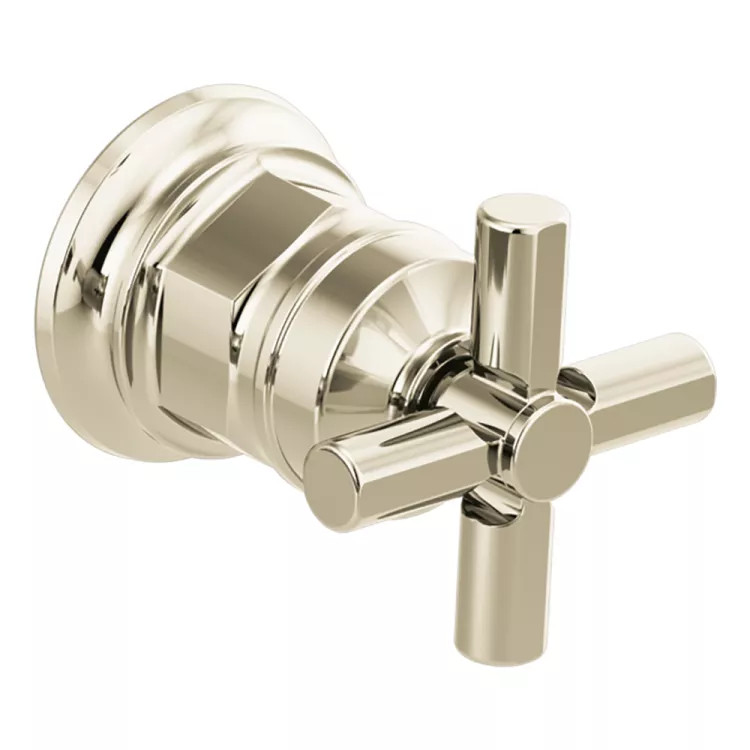 Brizo Invari Brilliance Polished Nickel Wall Mount Cross Handle Kit For T65776LF - HX5876-PN