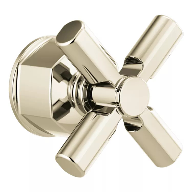 Brizo Invari Cross Handle Kit For T60P076 Trim, Brilliance Polished Nickel - HX60P76-PN