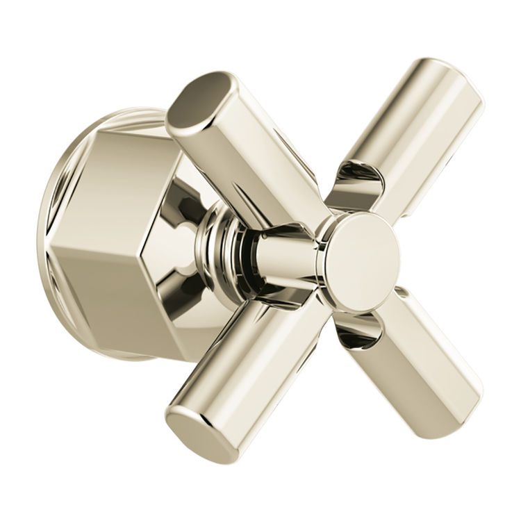 Brizo Invari Cross Handle Kit For T66T076 Trim, Brilliance Polished Nickel - HX6676-PN