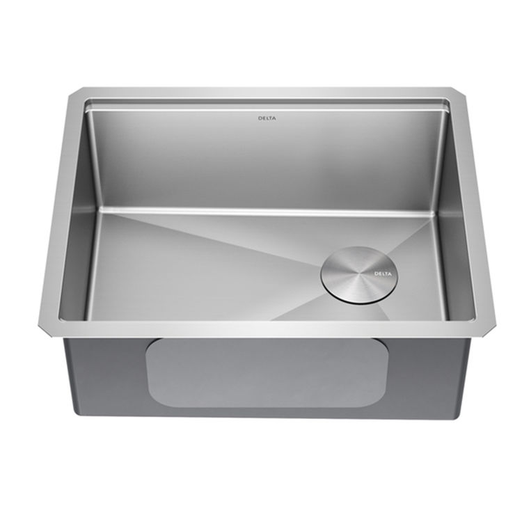Delta Lorelai  23" x 19" x 9-1/2" Single Bowl Undermount Workstation Kitchen Sink Kit, Stainless Steel - 95B9132-23S-SS
