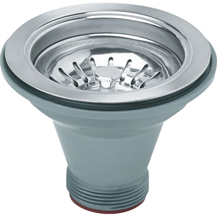 Franke Sink Strainer Basket, Chrome - 1145