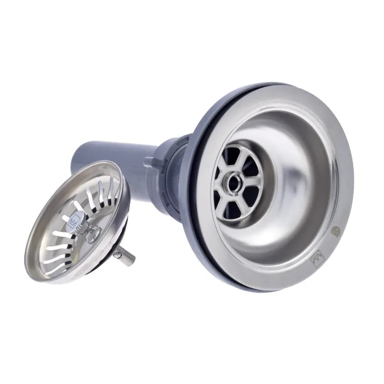 Franke Sink Strainer Basket Assembly, Stainless - 1135-CS