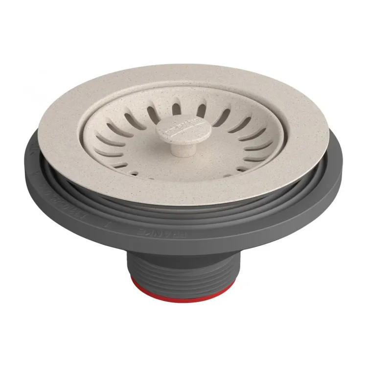 Franke Colorline Sink Strainer Assembly, Champagne - 900-CHA