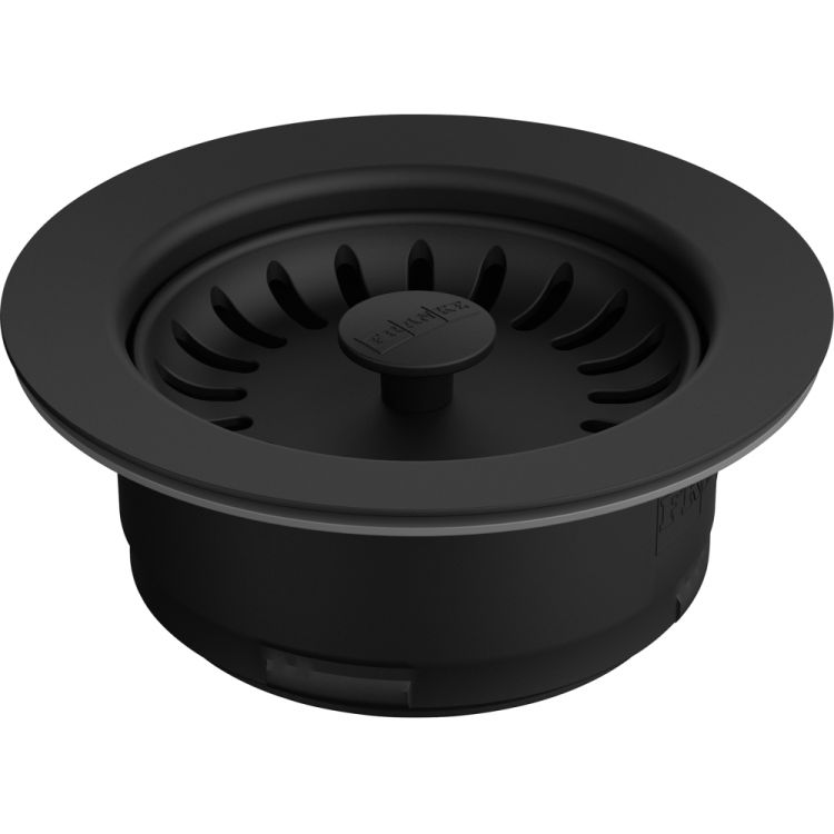 Franke Colorline Waste Disposer Flange Kit, Antimicrobial Sanitized, UV Additive, Matte Black - WD-900-MBK (112.0657.421)