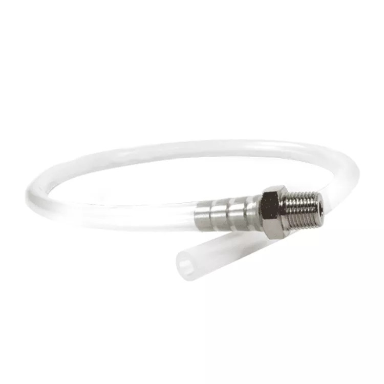 UEi 1/8in NPT x 1/4in Barb Brass Gas Fitting with 18in Tubing for EM152 - BF102