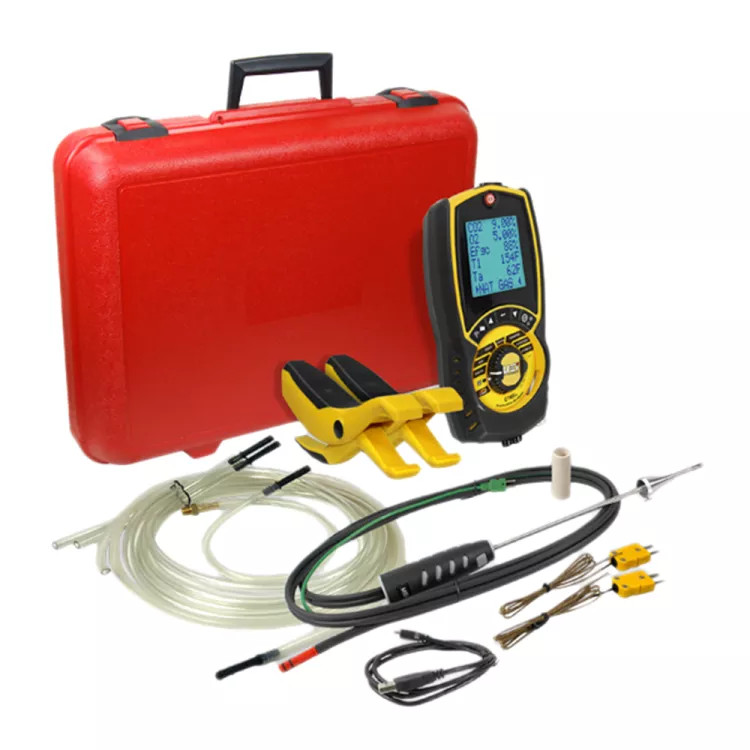 UEi Residential/Commercial Combustion Analyzer With NOx Sensor, K-Type Temperature Inputs - C165+N