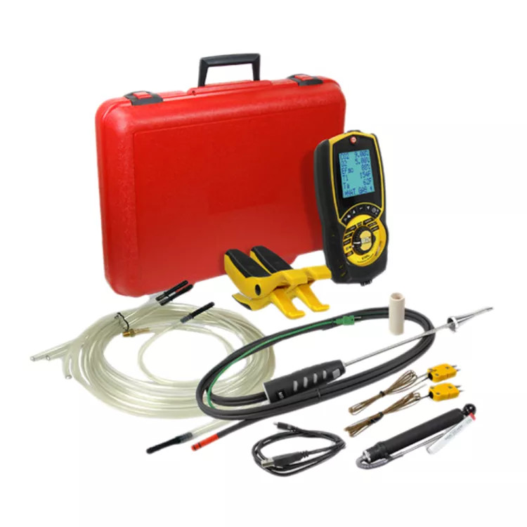UEi Residential/Commercial Combustion Analyzer Kit with NOx Sensor for Oil-Fired Appliances - C165+NOIL
