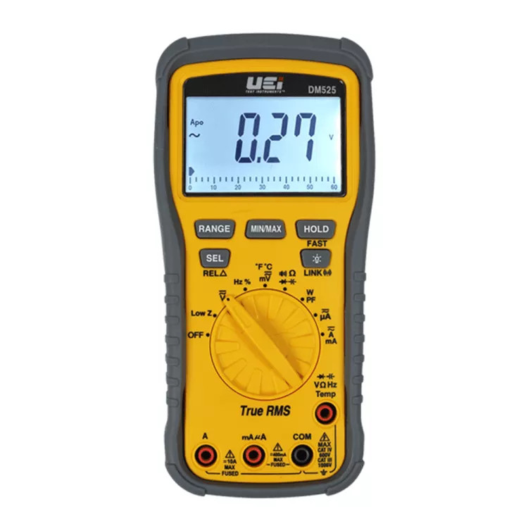 UEi 1000V True RMS Wireless Multimeter with Power Factor - DM525