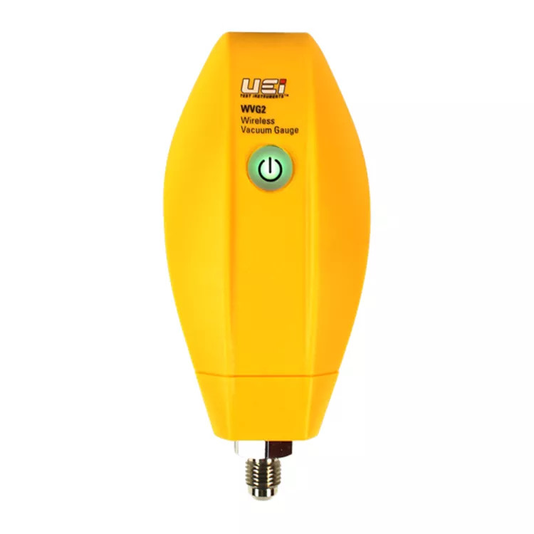 UEi Premium Wireless Vacuum Gauge Probe for HUB8 or HUB6 Kit, 0-20000 Micron Range, with 2-Piece AA Battery and 45-Degree Coupler - WVG2