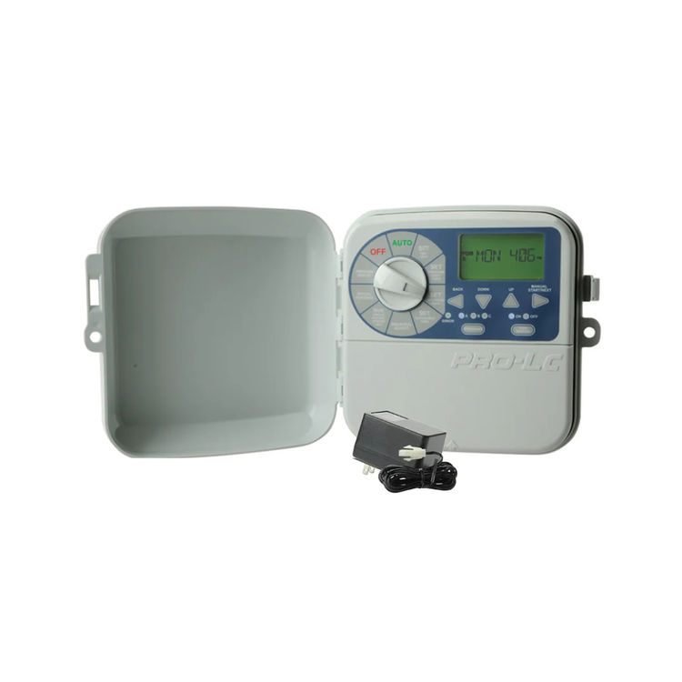 K-Rain 12 Station PRO-LC WiFi Enabled Indoor Irrigation Controller with 110V AC Plug Pack Transformer, Rain/Freeze Sensor Ready - 3112WID