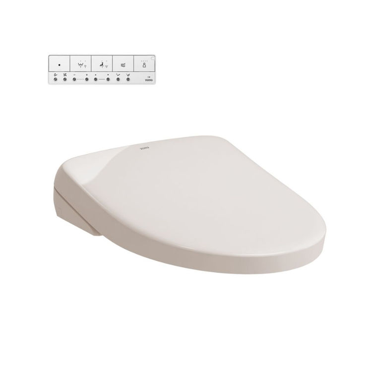 TOTO Elongated WASHLET S7A, EWATER+, PREMIST, Night Light, Auto Open/Close Lid, Contemporary Sedona Beige - SW4736#12