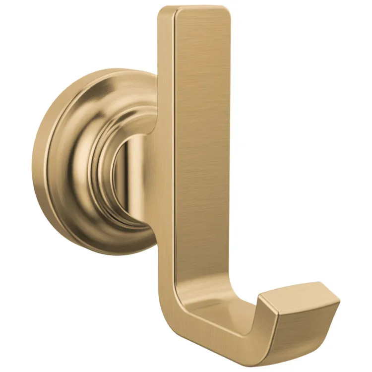 Delta Tetra Robe Hook, Champagne Bronze - 78935-CZ