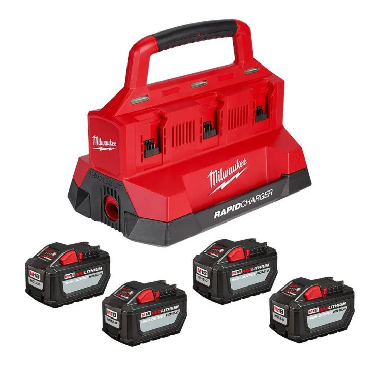 Milwaukee M18 High Output HD12.0 Battery and PACKOUT Charger Kit - 48-59-1844