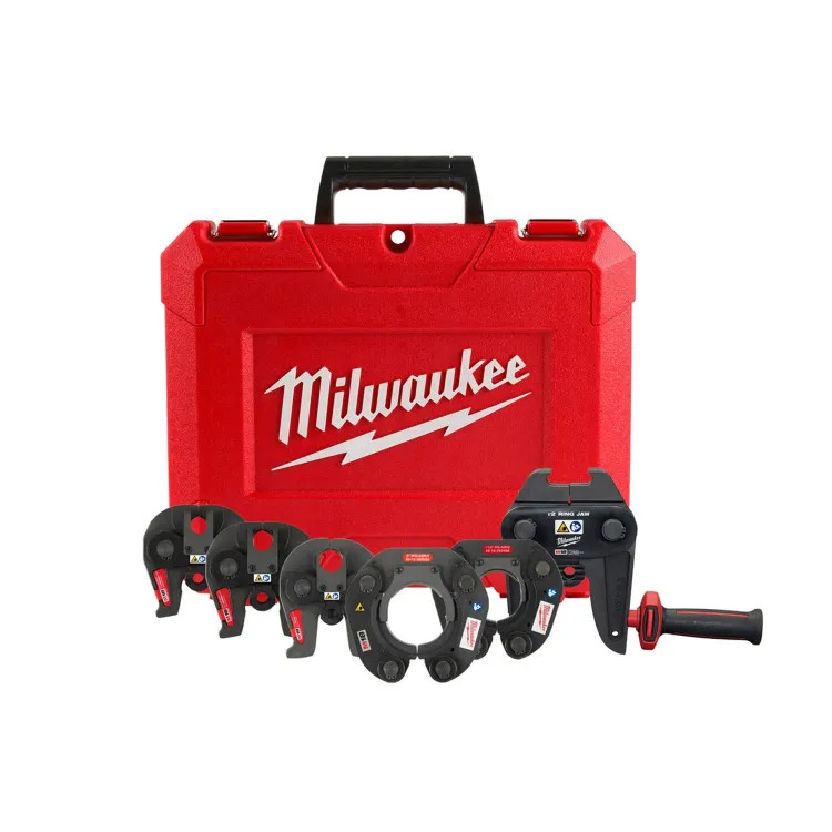Milwaukee 1/2" - 2" Steel IPS-ASP Press Jaw & Ring Kit for M18 FORCE LOGIC Long Throw Press Tool - 49-16-2691SA