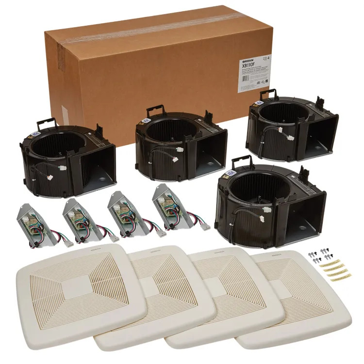 Broan-NuTone Ultra Green Ventilation Fan Finish Pack, 110 CFM - XB110F 