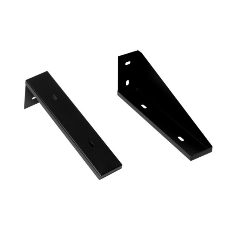 ALFI Black Matte Concrete 2pc Wall Mount Installation Brackets For ABCO40R and ABCO48R Sinks - AB4048BR