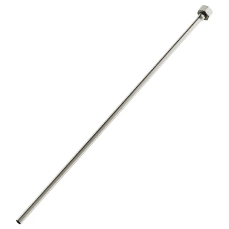 Brizo 3/8" x 1/2" Copper Tubing Supply Line, 20-inch, Brilliance Brushed Nickel - BT01201-BN