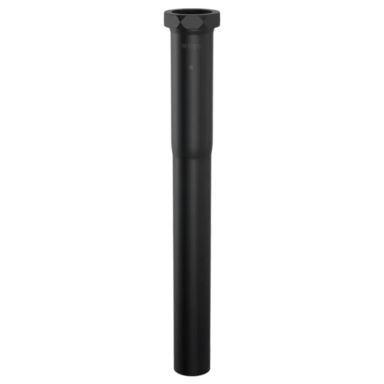 Brizo 12" P- Trap Extension Tube, Slip Joint , Brass, Matte Black - RP103667BL
