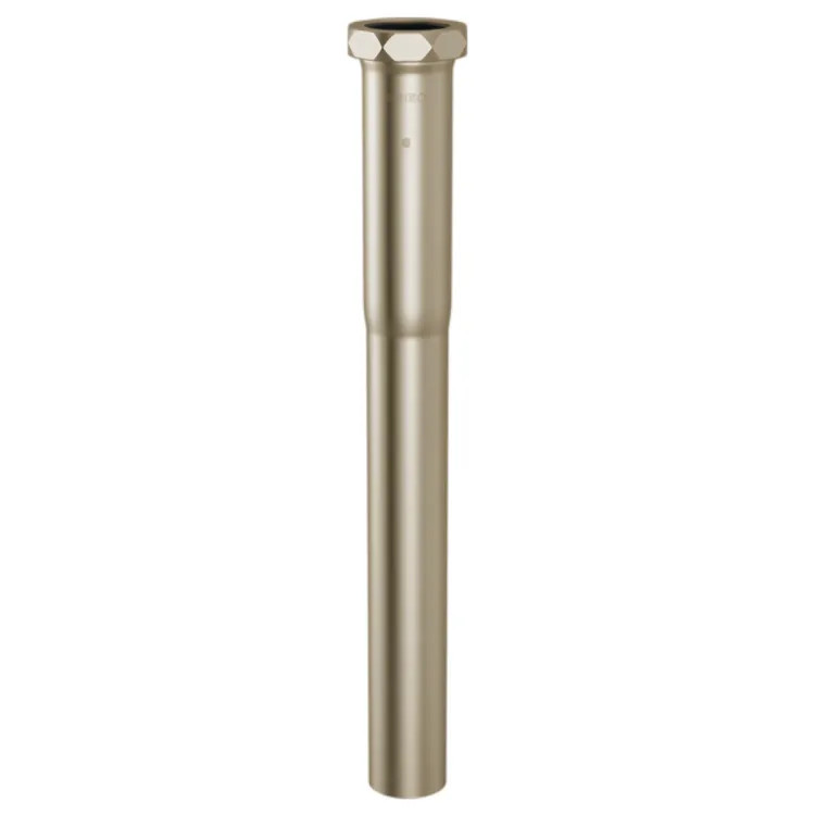 Brizo 12" P- Trap Extension Tube, Slip Joint , Brass, Brilliance Brushed Nickel - RP103667BN